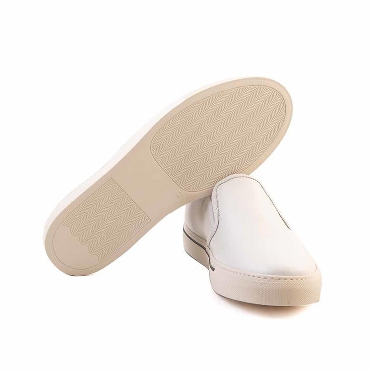 Roberto Cavalli Erkek Hakiki Deri Beyaz Günlük Ayakkabı