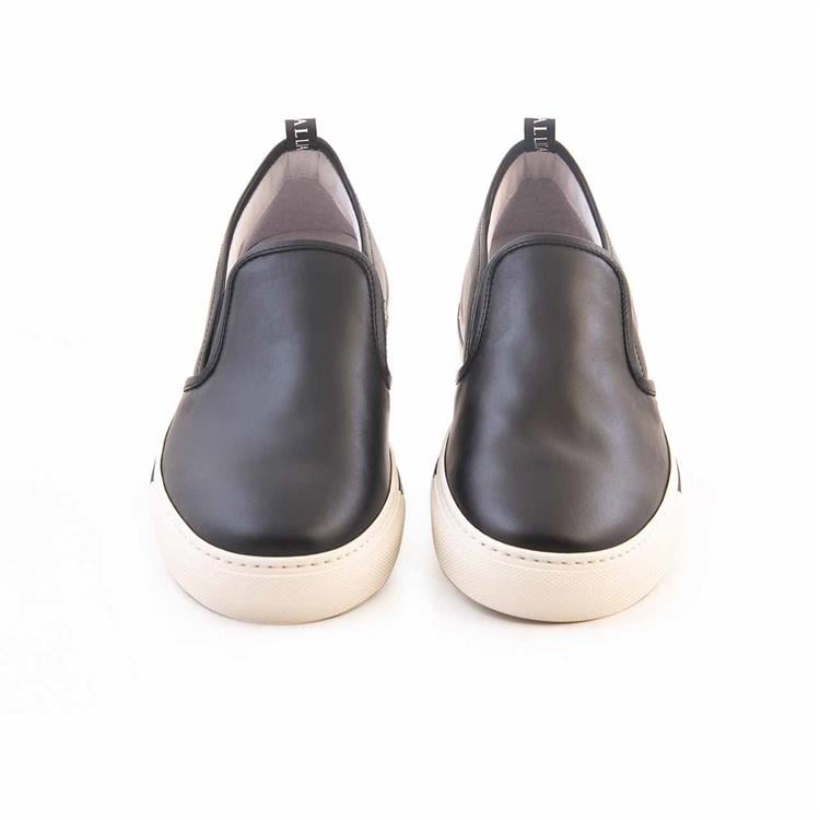 Roberto Cavalli Erkek Hakiki Deri Siyah Günlük Ayakkabı