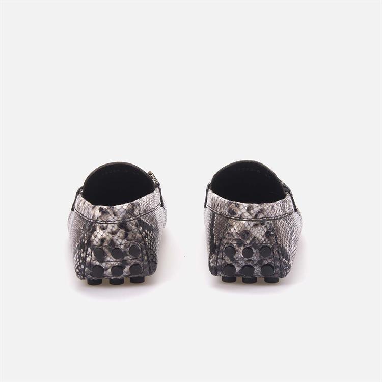 Roberto Cavalli Erkek Hakiki Deri Roccia Python Loafer Konforlu Ayakkabı