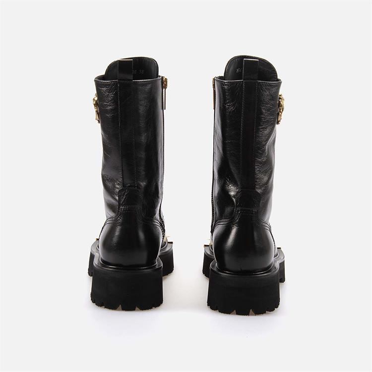 Roberto Cavalli Kadın Hakiki Deri Siyah Günlük Ayakkabı