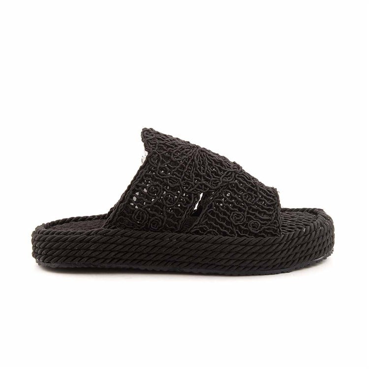 Rouge Kadın Tekstil Eva Taban Siyah Terlik Terlik