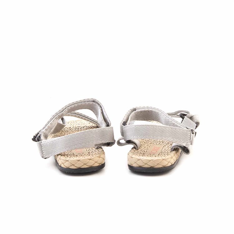 Rouge Kadın Vegan Termo Taban Gri Sandalet Ayakkabı