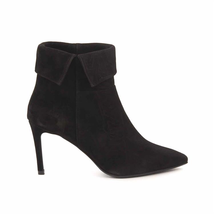 Rouge Kadın Hakiki Deri Kauçuk Taban Siyah Süet Günlük Bot