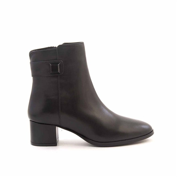 Rouge Kadın Hakiki Deri Enjeksiyon Microlight Taban Siyah Günlük Bot