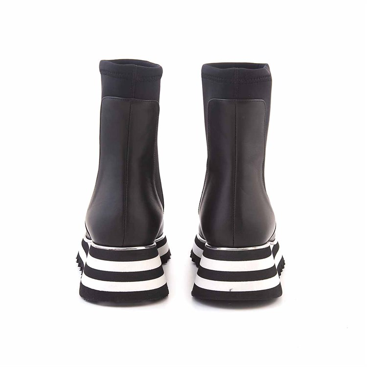 Rouge Kadın Hakiki Deri Eva Taban Siyah Günlük Bot