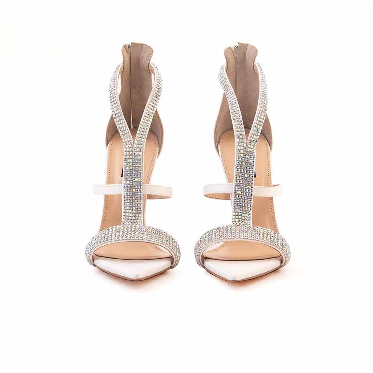 Rouge Kadın Hakiki Deri Microlight Taban Beyaz Gece & Abiye Ayakkabı