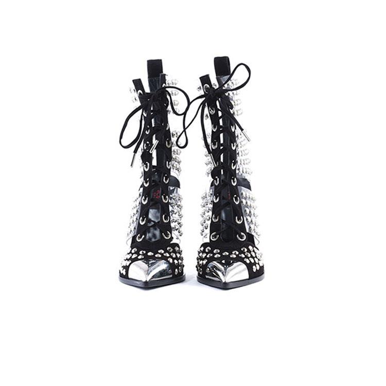 Rouge Kadın Hakiki Deri Neolit Taban Siyah Gece & Abiye Ayakkabı