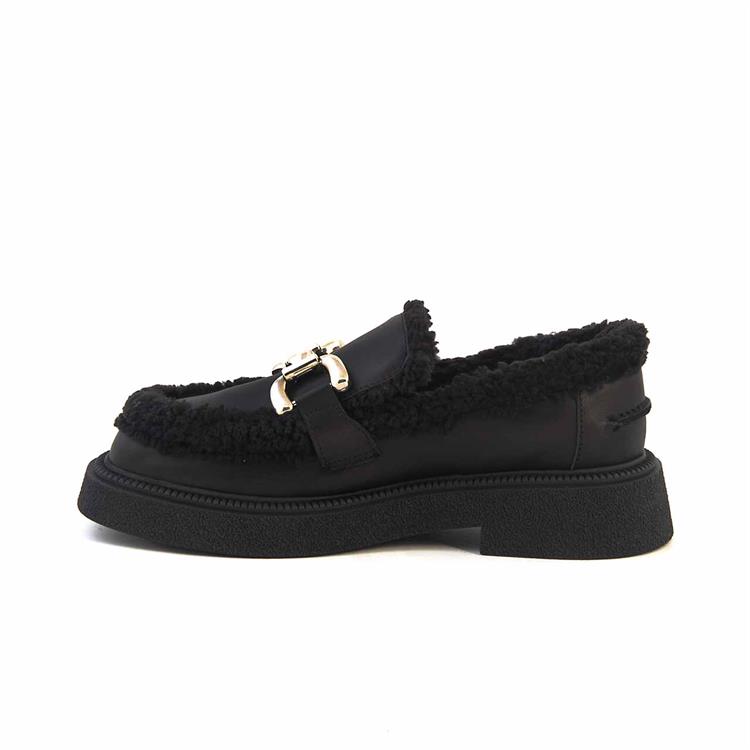 Rouge Kadın Hakiki Deri Eva Taban Siyah Günlük Ayakkabı