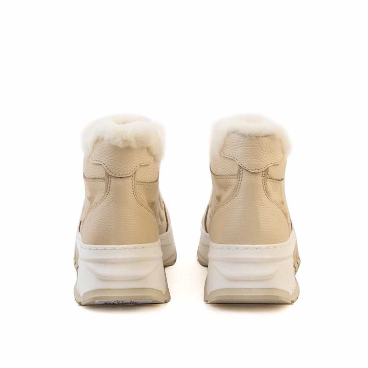 Rouge Kadın Hakiki Deri Termo Taban Bej Günlük Ayakkabı