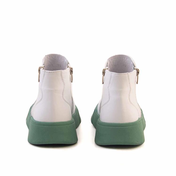 Rouge Kadın Hakiki Deri Termo Taban Beyaz Günlük Ayakkabı