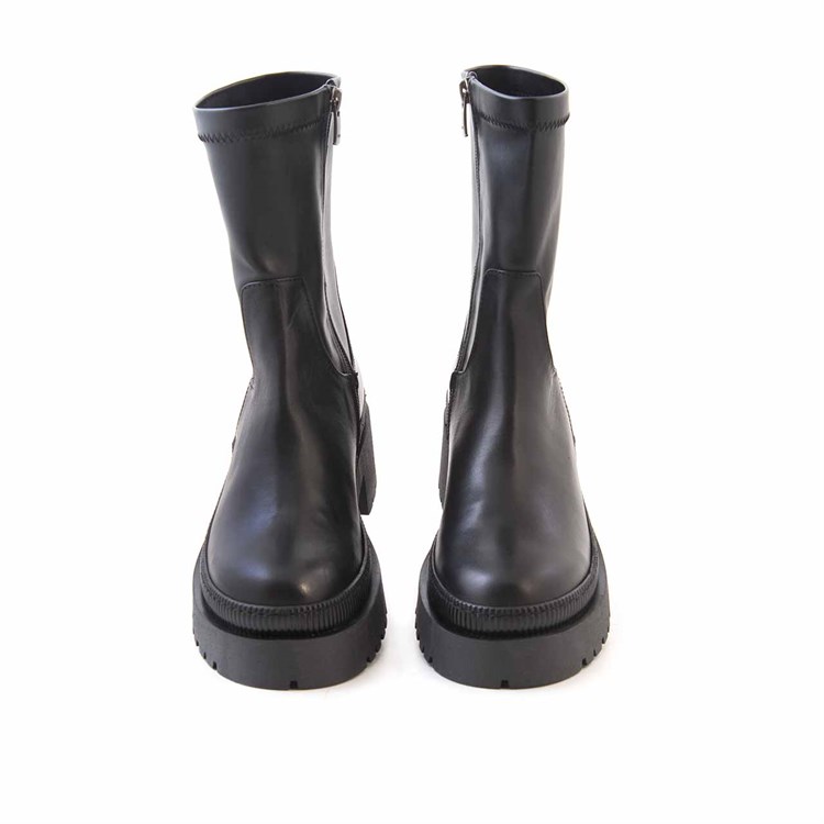 Rouge Kadın Hakiki Deri Eva Taban Siyah Günlük Bot