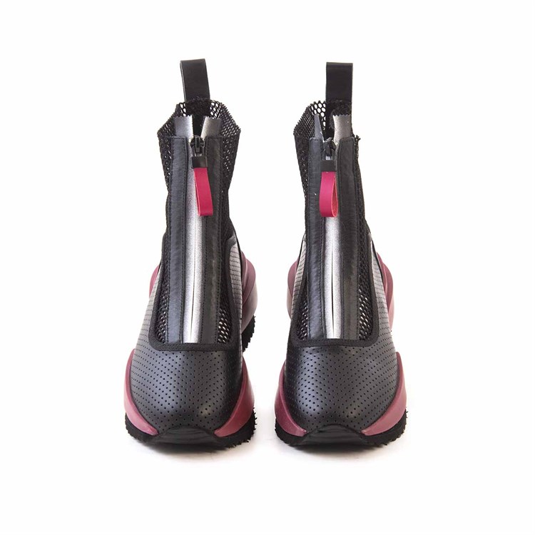 Rouge Kadın Hakiki Deri Kauçuk Taban Siyah Spor & Sneaker Ayakkabı