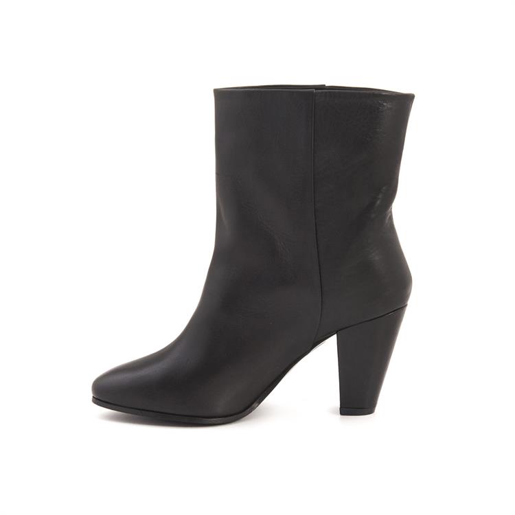 Rouge Kadın Hakiki Deri Kösele Taban Siyah Western Bot 