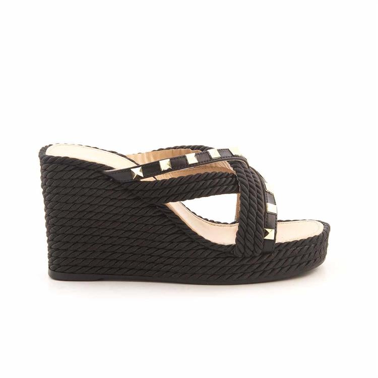 Rouge  Dolgu Topuklu Kadın Sandalet 600-7