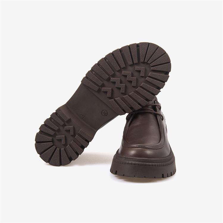 Rouge Hakiki Deri Kadın Bağcıklı Günlük Ayakkabı 51456-1