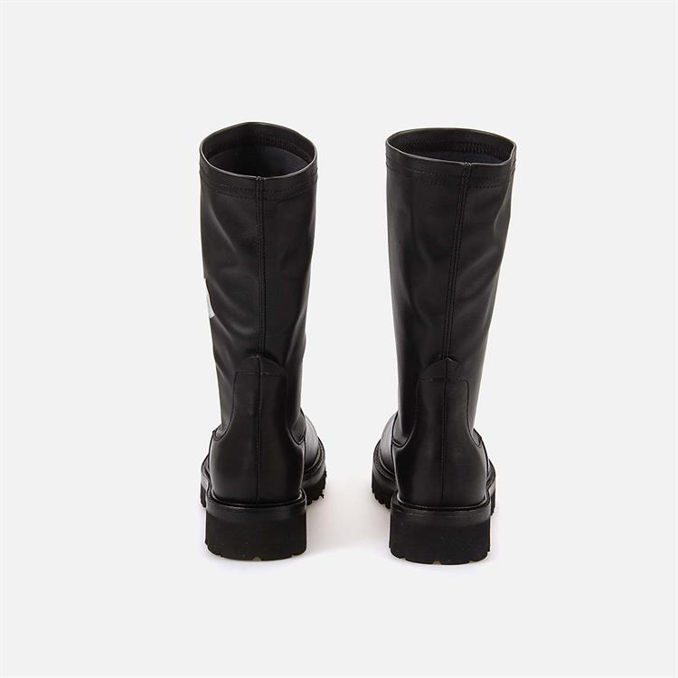 Rouge Kadın Hakiki Deri Eva Taban Siyah Günlük Bot