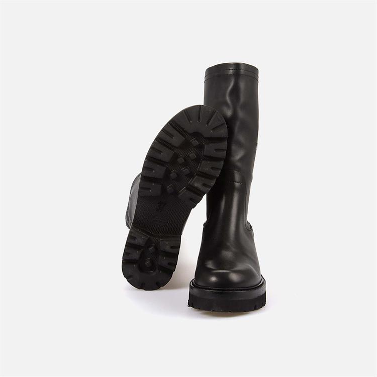 Rouge Kadın Hakiki Deri Eva Taban Siyah Günlük Bot