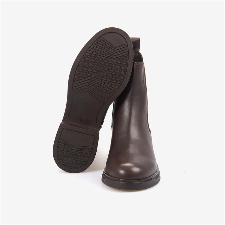 Rouge Hakiki Deri Kadın Chelsea Bot 360