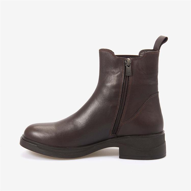 Rouge Hakiki Deri Kadın Chelsea Bot 360