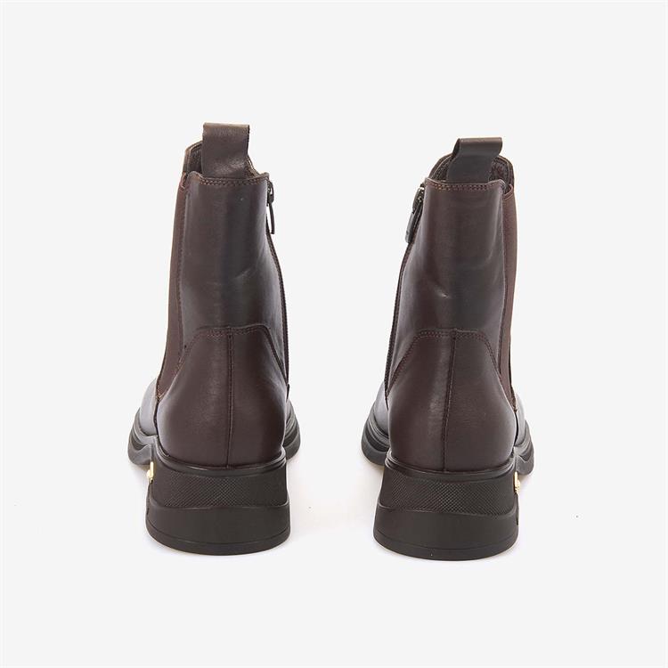 Rouge Hakiki Deri Kadın Chelsea Bot 360