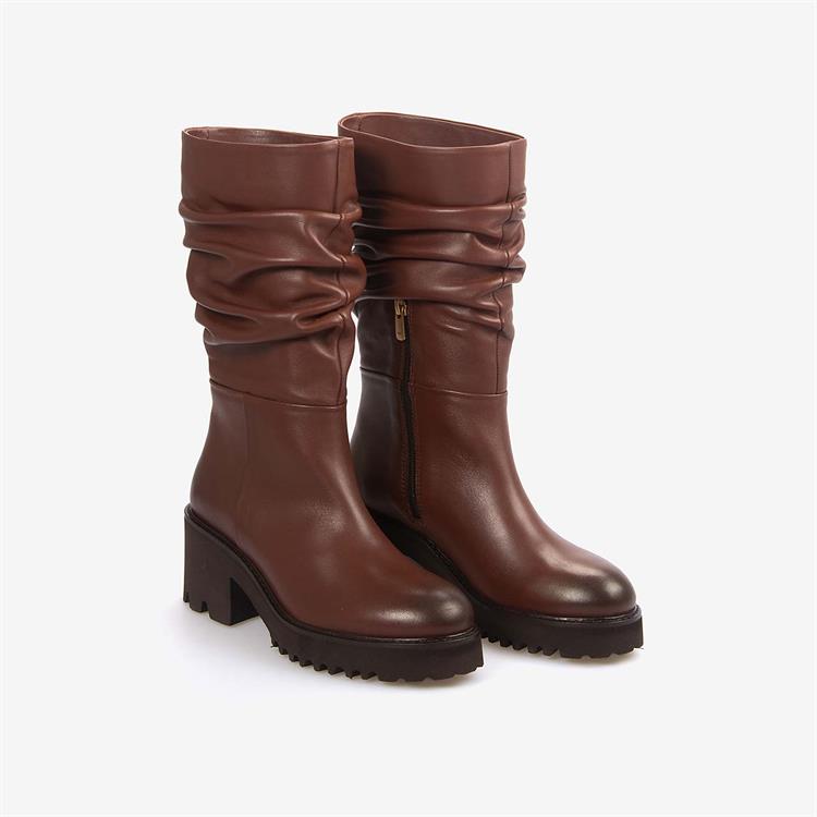 Rouge Hakiki Deri Kadın Çizme 313-4017