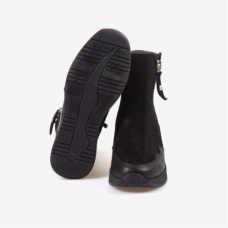 Rouge Hakiki Deri Kadın Fermuarlı Bot 1039