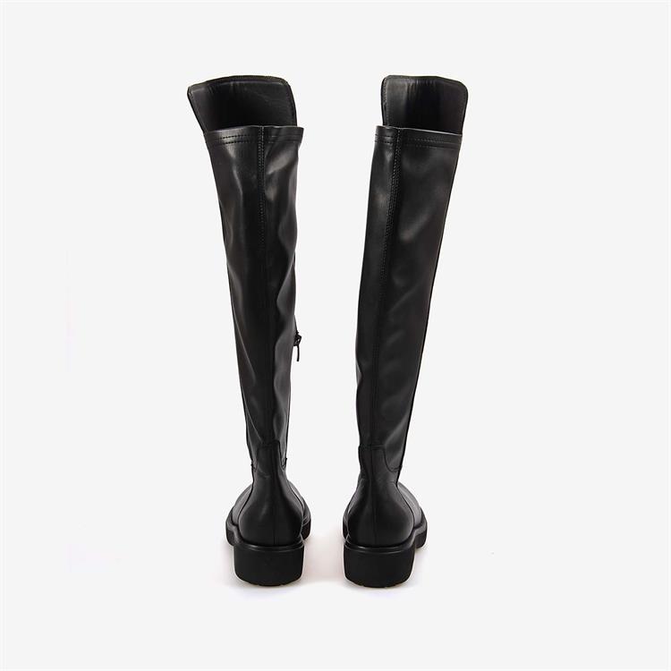 Rouge Hakiki Deri Kadın Günlük Çizme WEN5097