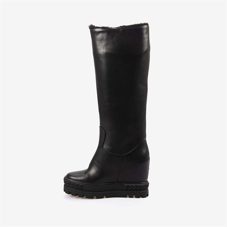 Rouge Hakiki Deri Kadın  Platform Topuk Çizme 44211