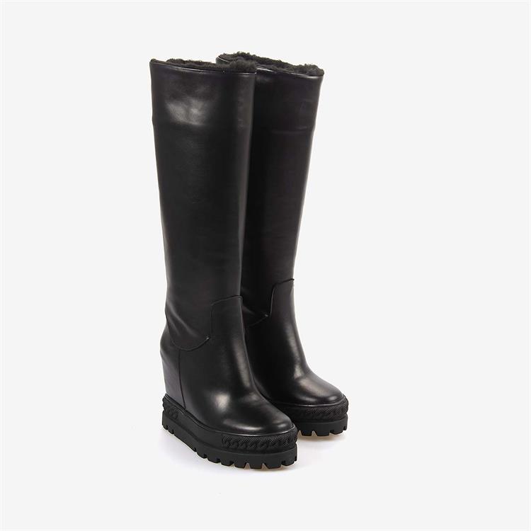 Rouge Hakiki Deri Kadın  Platform Topuk Çizme 44211