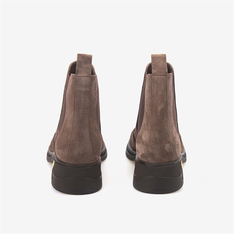 Rouge Hakiki Deri Süet Kadın Chelsea Bot 359