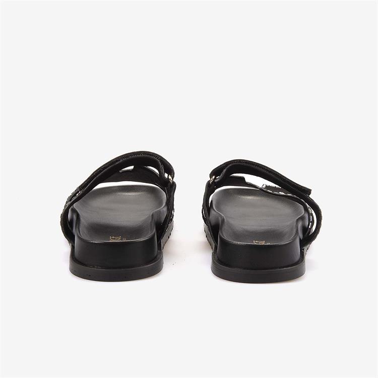 Rouge Hakiki Deri Süet Kadın Terlik 3092-1