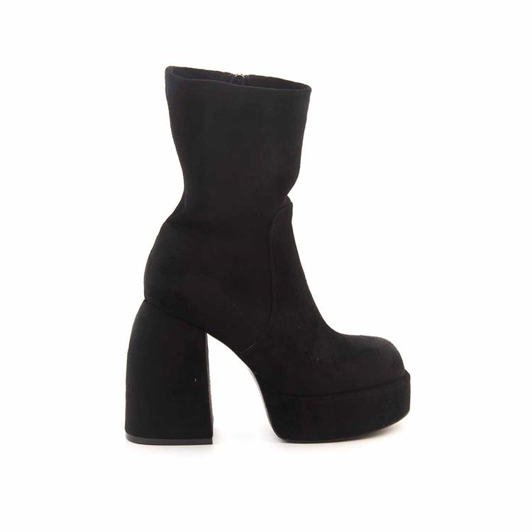 Rouge Kadın Hakiki Deri Siyah Süet Günlük Bot