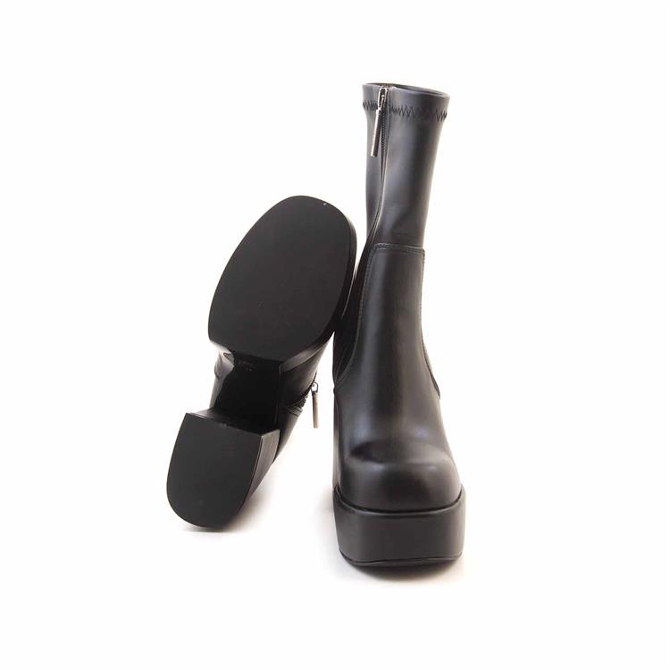 Rouge Kadın Hakiki Deri Siyah Günlük Bot