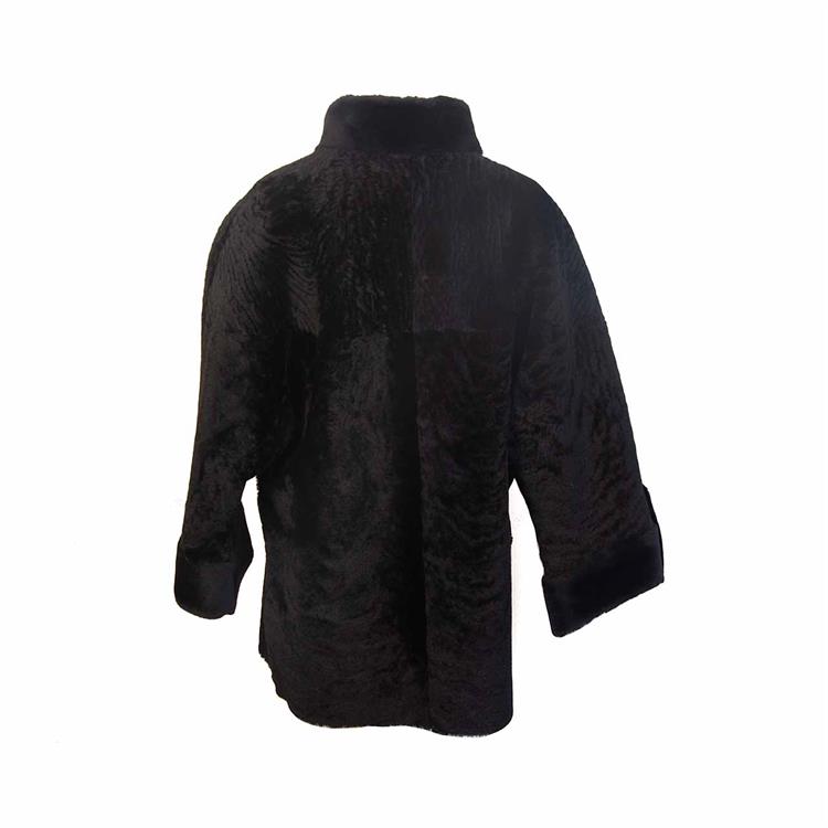 Rouge Kadın Hakiki Deri Siyah Deri Mont