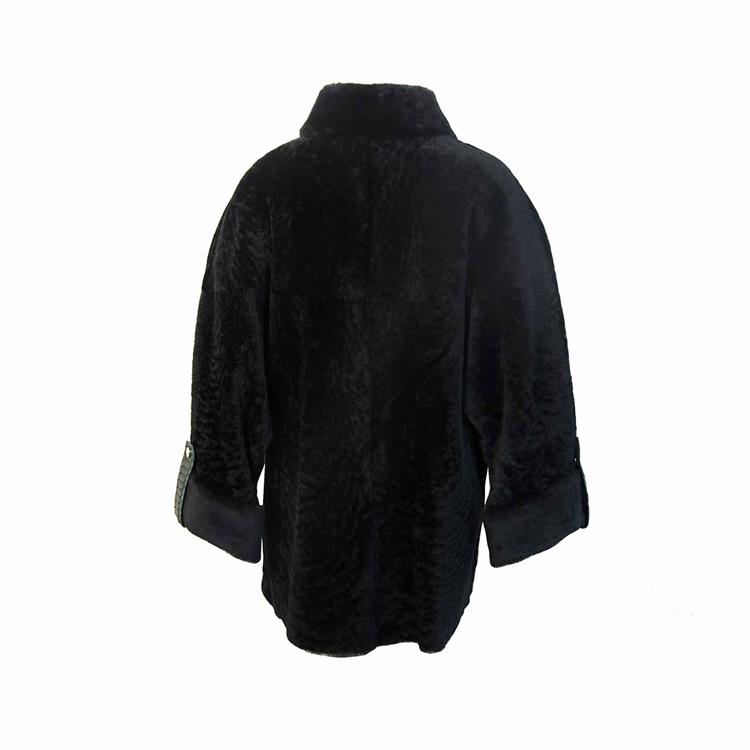 Rouge Kadın Hakiki Deri Yeşil Deri Mont