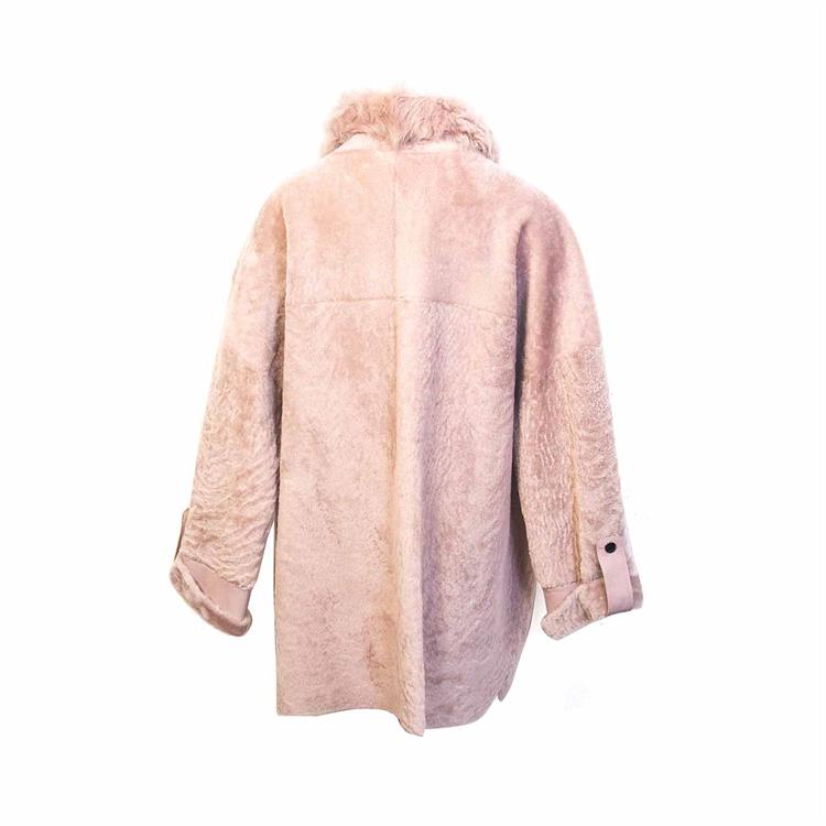 Rouge Kadın Hakiki Deri Pudra Deri Mont