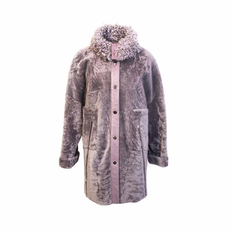 Rouge Kadın Hakiki Deri Safir Deri Mont