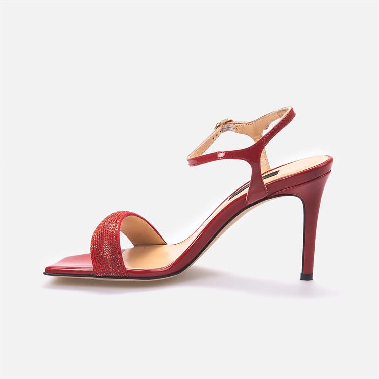 Rouge Kadın Hakiki Deri Microlight Taban Kırmızı Parlak Gece & Abiye Ayakkabı