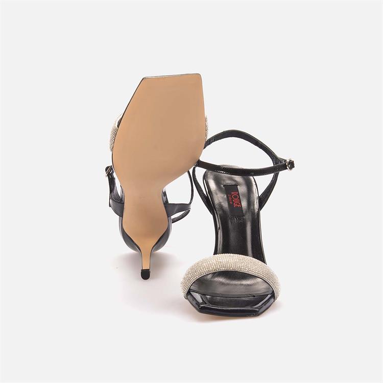 Rouge Kadın Hakiki Deri Microlight Taban Siyah Gece & Abiye Ayakkabı