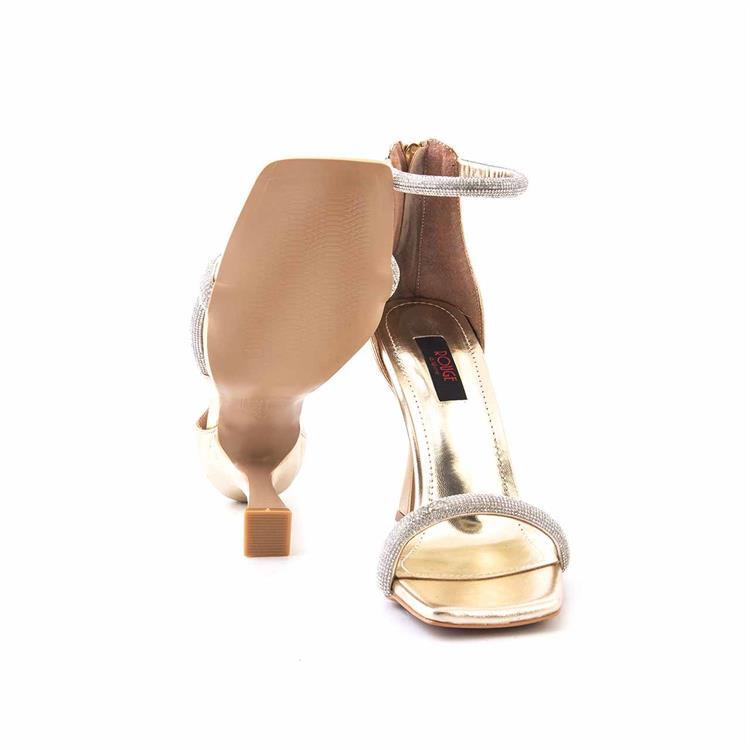 Rouge Kadın Altın Sarısı Gece & Abiye Ayakkabı