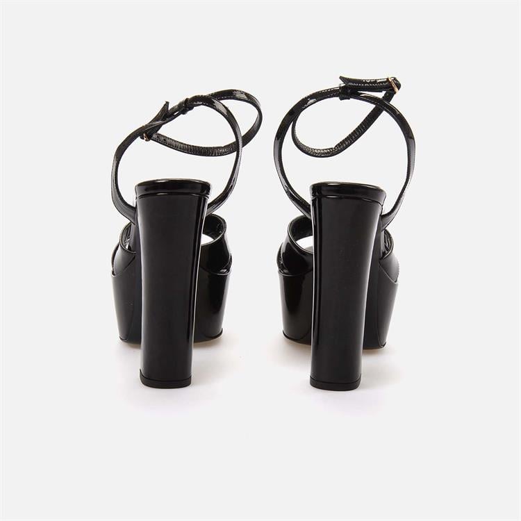 Rouge Kadın Hakiki Deri Microlight Taban Siyah Gece & Abiye Sandalet