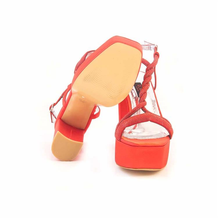 Rouge Kadın Vegan Microlight Taban Kırmızı Gece & Abiye Ayakkabı