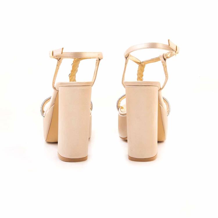 Rouge Kadın Vegan Microlight Taban Bal Rengi Gece & Abiye Ayakkabı