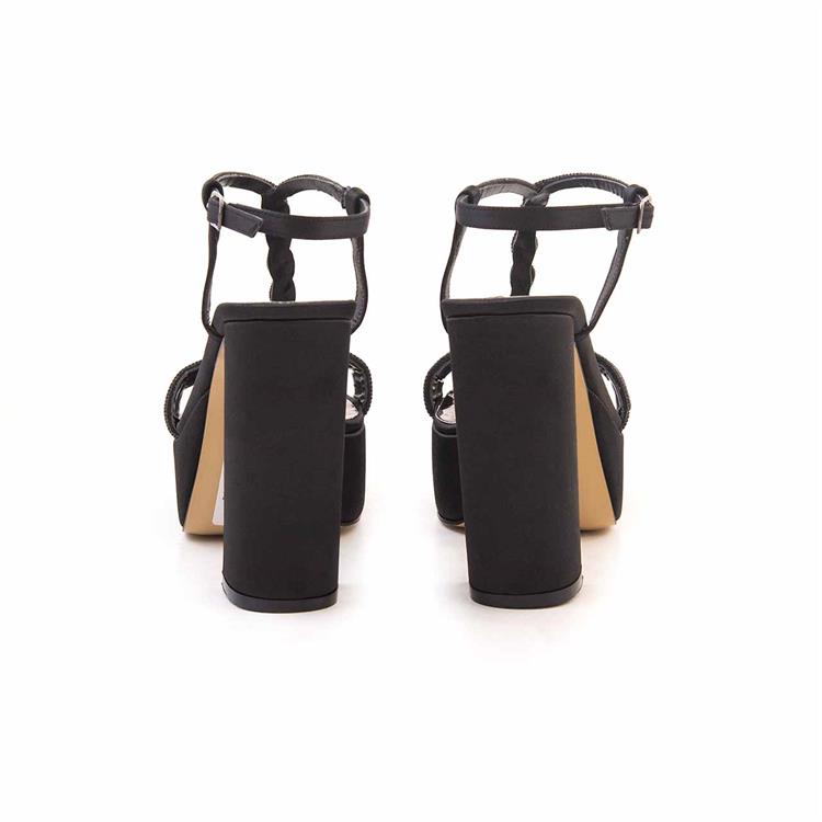 Rouge Kadın Vegan Microlight Taban Siyah Gece & Abiye Ayakkabı