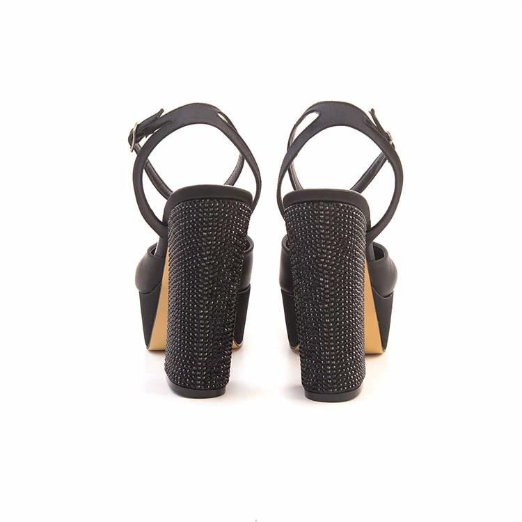 Rouge Kadın Vegan Microlight Taban Siyah Gece & Abiye Ayakkabı