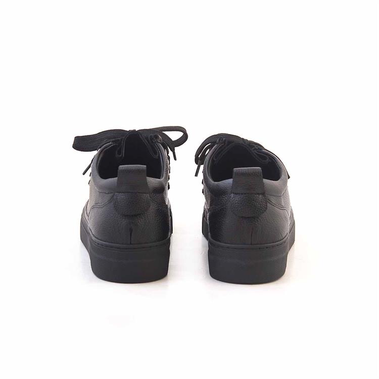 Rouge Kadın Hakiki Deri Kauçuk Taban Siyah Günlük Ayakkabı