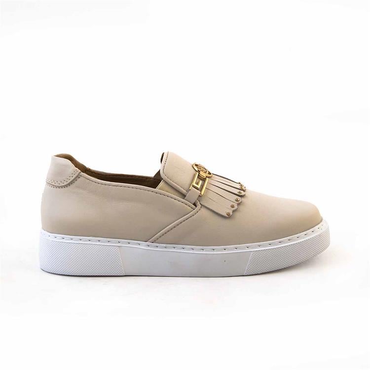 Rouge Kadın Hakiki Deri Beyaz Günlük Ayakkabı