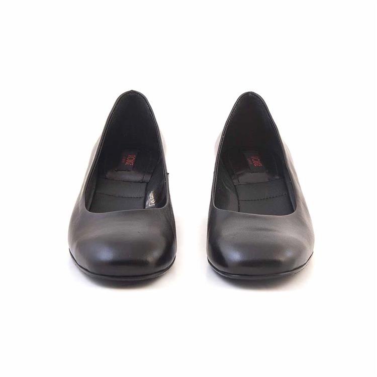 Rouge Kadın Hakiki Deri Tpu Taban Siyah Klasik Ayakkabı