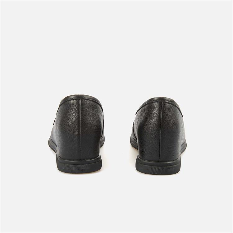 Tanca Kadın Hakiki Deri Siyah Topuklu Ayakkabı