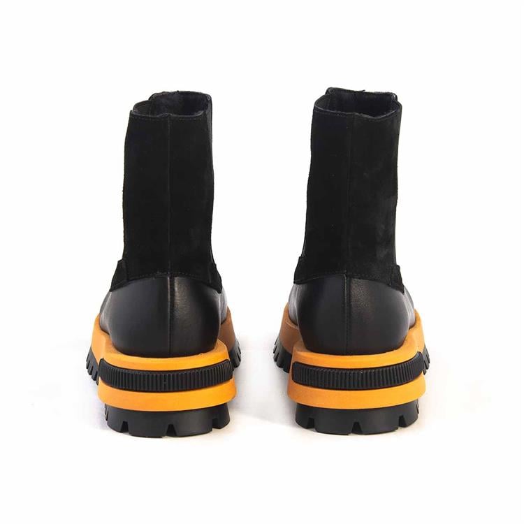 Rouge Kadın Strech Termo Taban Siyah Spor & Sneaker Ayakkabı